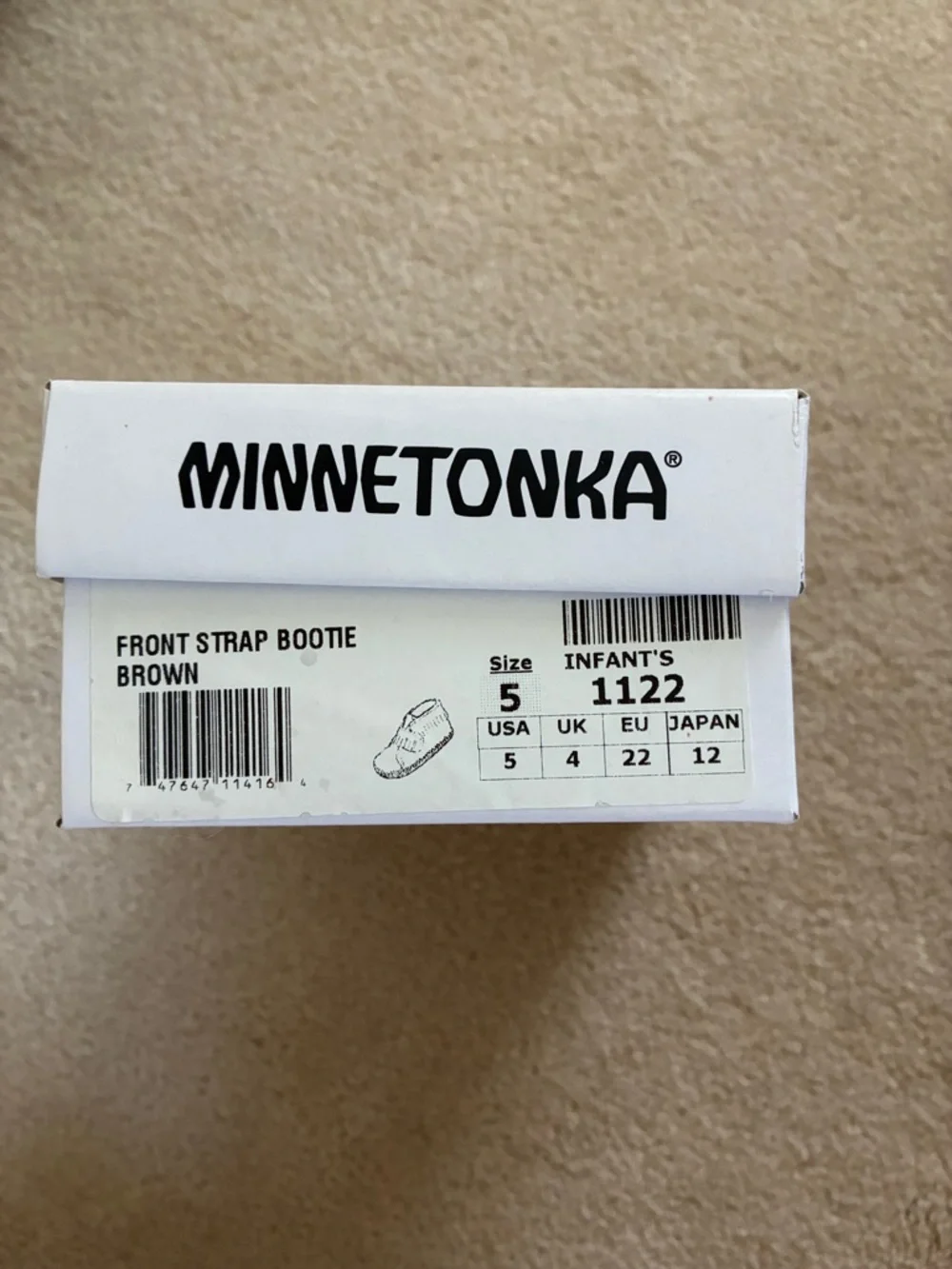 Minnetonka Toddler Suede Fringe Moccasin Booties